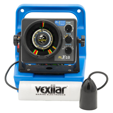 Vexilar FLX-18 Ice Flasher Genz Pack 12° Transducer