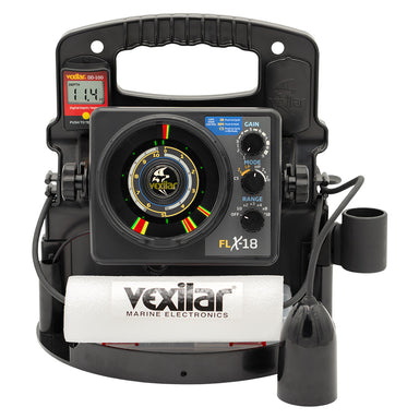 Vexilar FLX-18 Pro Pack II Ice Flasher 12° Transducer w/Battery