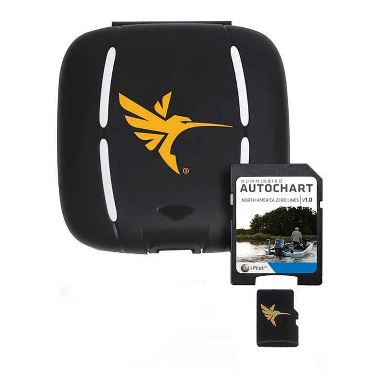 Humminbird AutoChart Zero Lines Chart Card North America