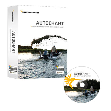 Humminbird AutoChart Chart Card Custom Lake Mapping