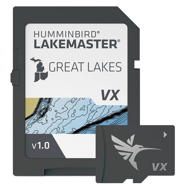 Humminbird LakeMaster VX Chart Card Great Lakes