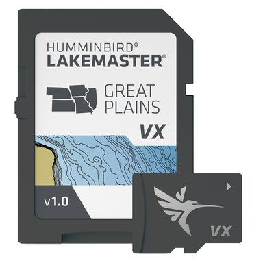 Humminbird LakeMaster VX Chart Card Great Plains