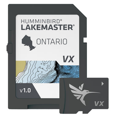 Humminbird LakeMaster VX Chart Card Premium Ontario