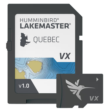 Humminbird LakeMaster VX Chart Card Quebec