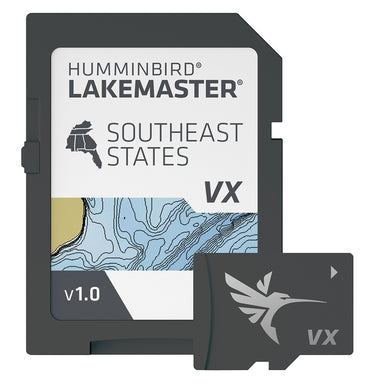 Humminbird LakeMaster VX Chart Card Southeast States