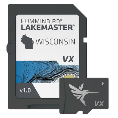 Humminbird LakeMaster VX Chart Card Wisconsin Premium