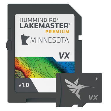 Humminbird LakeMaster VX Chart Card Premium Minnesota