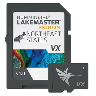 Humminbird LakeMaster VX Chart Card Premium Northeast