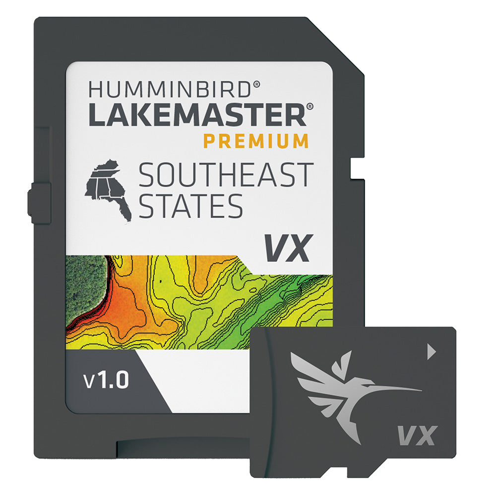 Humminbird LakeMaster VX Chart Card Premium Southeast