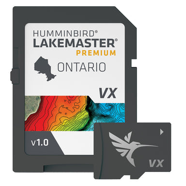 Humminbird LakeMaster VX Chart Card Premium Ontario